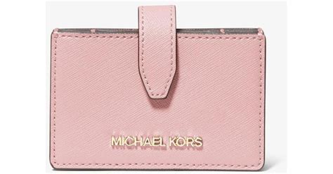 michael kors card holder keychain|Michael Kors accordion wallet.